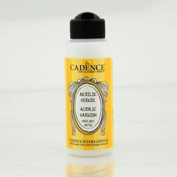 Cadence Su Bazlı Vernik YARI MAT 120 ml. ürün görseli 1