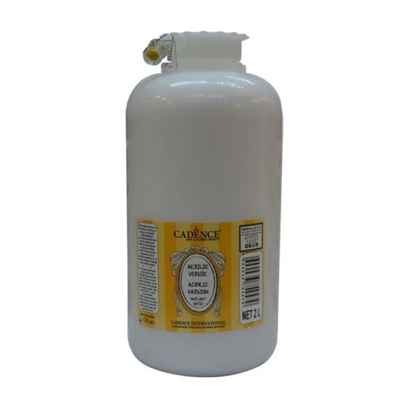 Cadence Su Bazlı Vernik YARI MAT 2 Litre ürün görseli 1