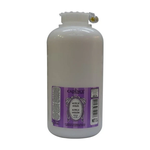 Cadence Su Bazlı Vernik PARLAK 2 Litre ürün görseli 1