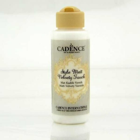 Cadence Style Matt Velvety Touch Kadife Vernik 120 ml. ürün görseli 1
