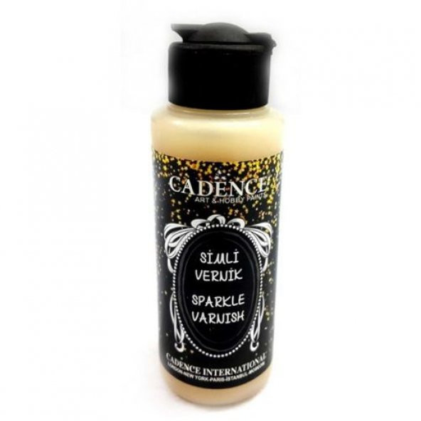 Cadence Altın Simli Vernik 120 ml. ürün görseli 1