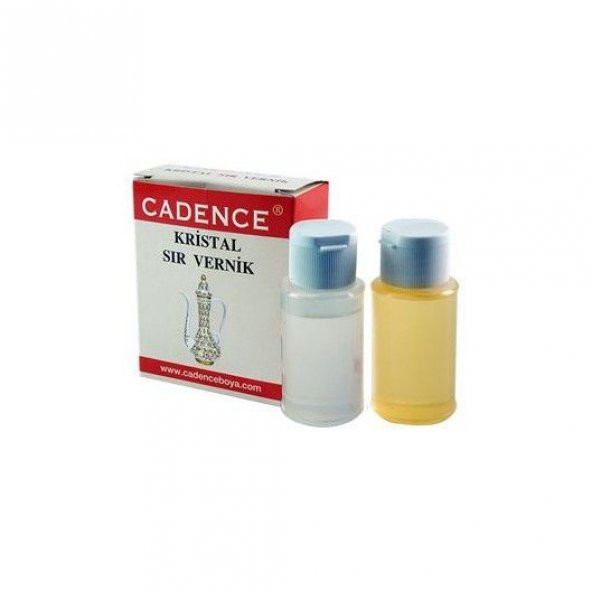 Cadence Kristal Sır Vernik 40+40 ml. Takım ürün görseli 1