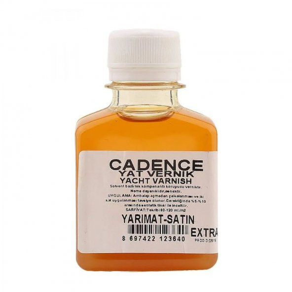 Cadence Yat Vernik Yarı Mat 100 ml. ürün görseli 1