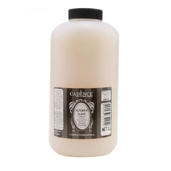 Cadence Ultimate Glaze Su Bazlı Sır Vernik MAT 2 Litre ürün görseli 1