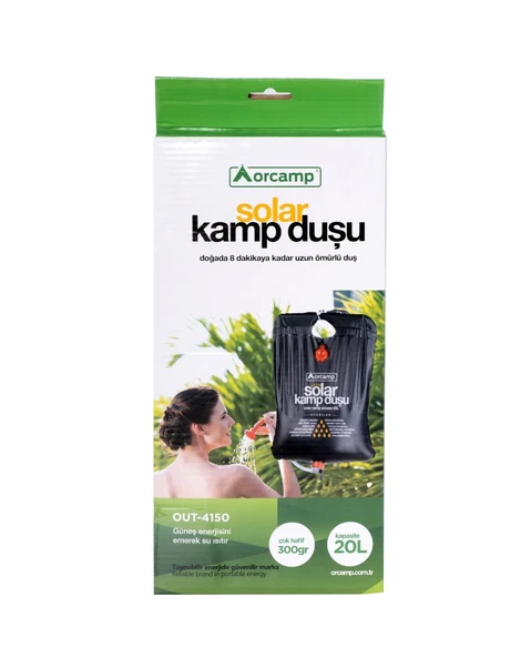 Orcamp Solar Kamp Duşu - Resim 2