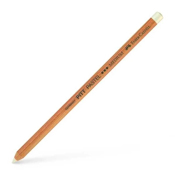 Faber Castell Pitt Pastel Boya Kalemi 101 WHITE MEDIUM ürün görseli 1