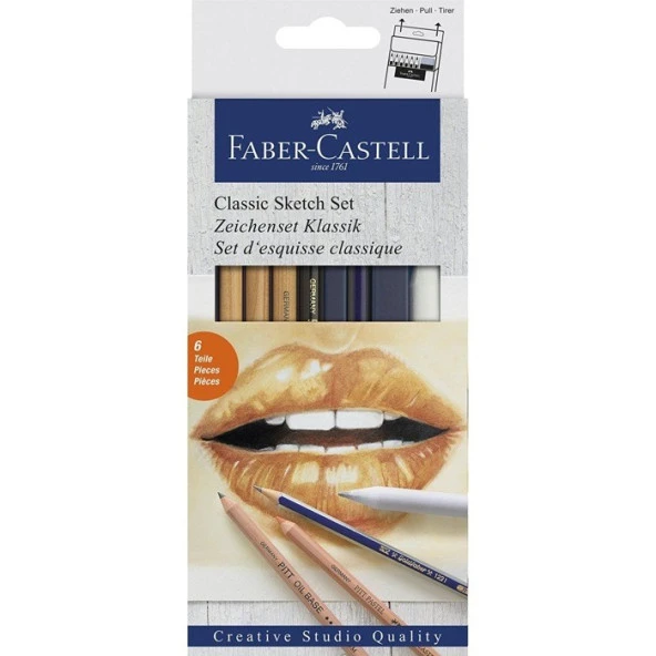 Faber Castell Classic Sketch Set Eskiz Seti ürün görseli 1