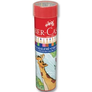 Faber Castell Kuru Boya 24 Renk Metal Tüpte ürün görseli 1