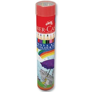 Faber Castell Kuru Boya 12 Renk Metal Tüpte ürün görseli 1