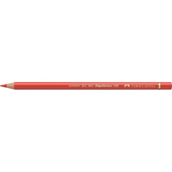 Faber Castell Polychromos Artist Kuru Boya Kalemi 117 Light Cadmium Red (Kadmiyum Kırmızısı-Açık) ürün görseli 1