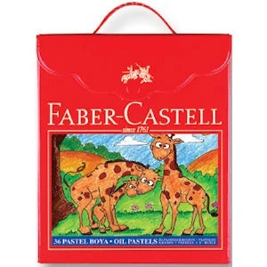 Faber Castell Plastik Çantalı Tutuculu Pastel Boya 36 Renk ürün görseli 1