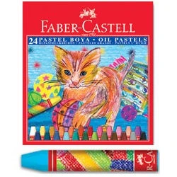 Faber Castell Pastel Boya 24 Renk Karton Kutu ürün görseli 1