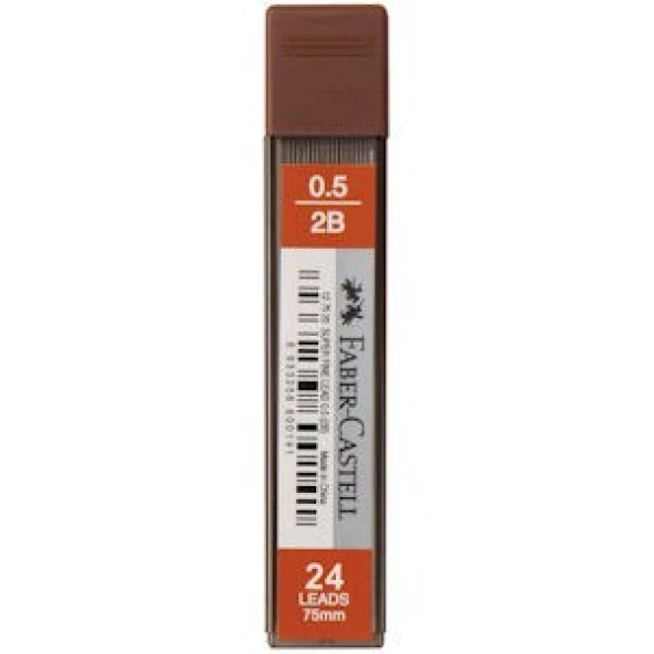 Faber Castell Super Fine Min Mekanik Kurşun Kalem Ucu 0.5 mm 2B ürün görseli 1