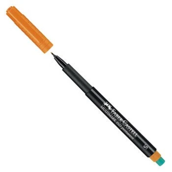 Faber Castell Multimark 1523 Permanent Asetat Kalemi 0.4 mm (S) TURUNCU ürün görseli 1