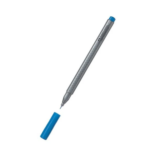 Faber Castell Grip Finepen İnce Uçlu Kalem 0.4 mm Turkuvaz ürün görseli 1