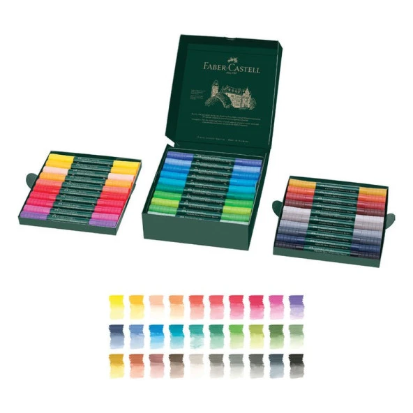 Faber Castell Albrecht Dürer Suluboya Markör 30 Renk ürün görseli 1