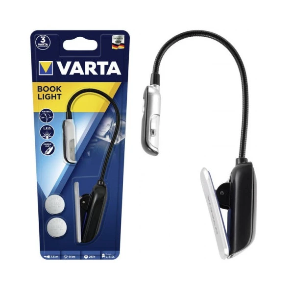 Varta Book Light Led Kitap Okuma Lambası ürün görseli 1