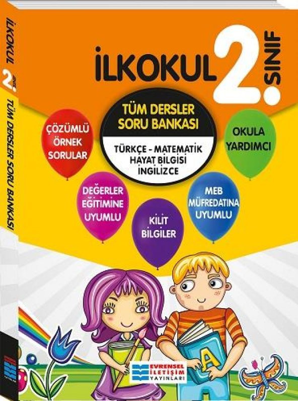 2. Sınıf Tüm Dersler Soru Bankası Evrensel İletişim Yayınları ürün görseli 1