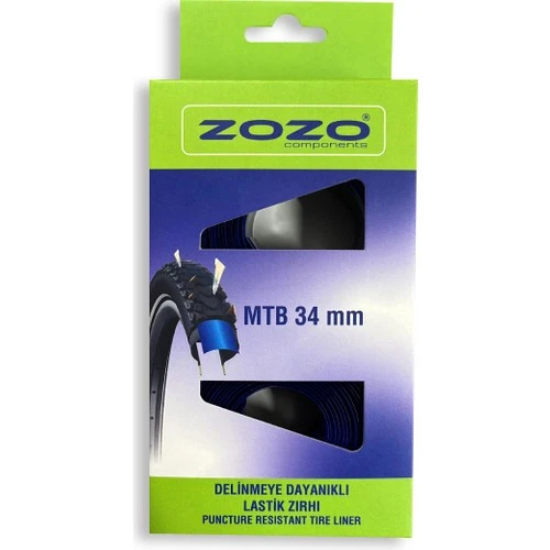 Zozo Mtb 34MM Delinmeye Dayanıklı Bisiklet Lastik Zırhı ürün görseli 1