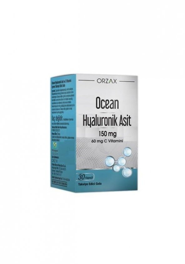 Ocean Hyaluronik Asit 150 mg 30 Kapsül 8697595873014 ürün görseli 1