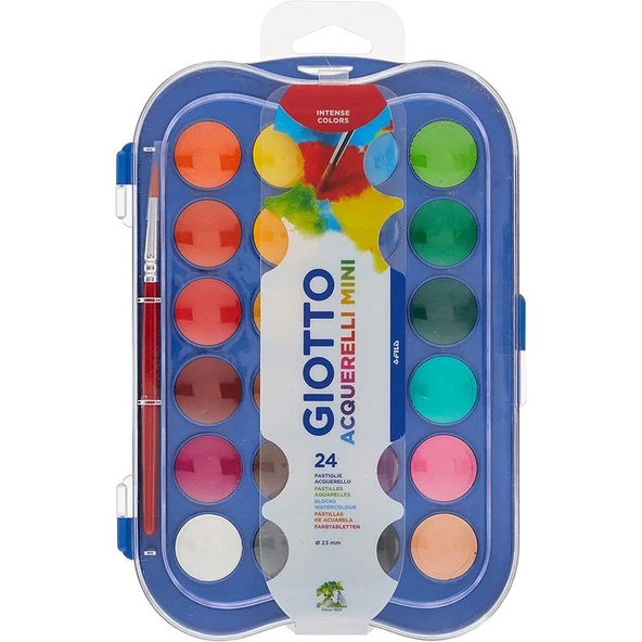 Giotto Sulu Boya 24 Renk 23 mm Çap ürün görseli 1