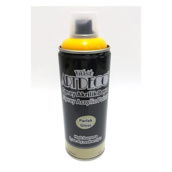 Artdeco Akrilik Sprey Boya 400 ml. GÜNEŞ SARI ürün görseli 1