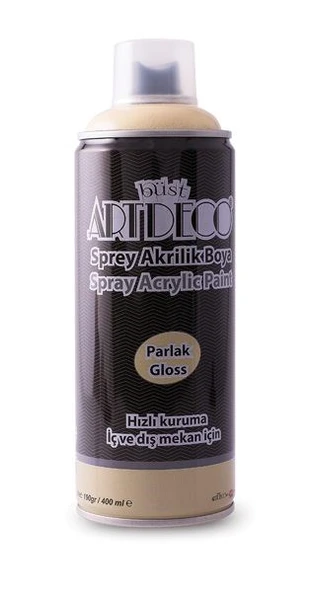 Artdeco Akrilik Sprey Boya 400 ml. KREM ürün görseli 1