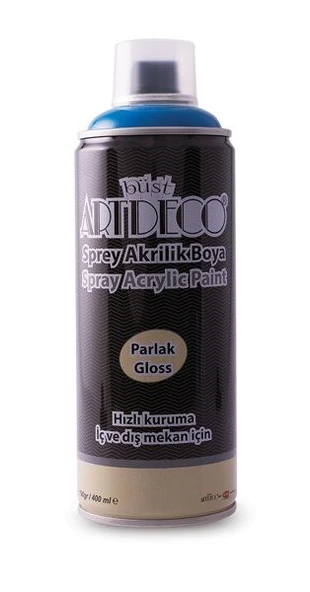 Artdeco Akrilik Sprey Boya 400 ml. MAVİ ürün görseli 1