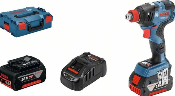 BOSCH GDX 18V-200 C 4AH PRO ÇİFT AKÜLÜ DARBELİ SOMUN SIKMA ürün görseli 1