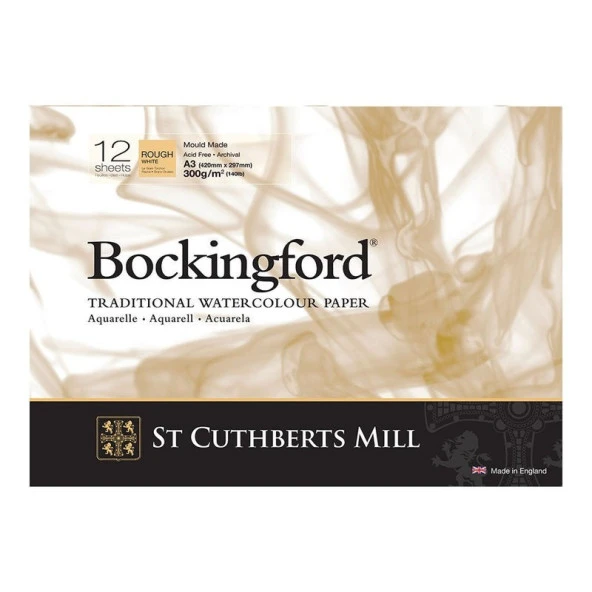Bockingford Suluboya Blok Rough 300 gr 297x420mm (A3) 12 yp ürün görseli 1
