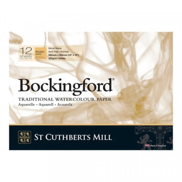 Bockingford Suluboya Blok Rough 300 gr 360x260mm 12 yp ürün görseli 1