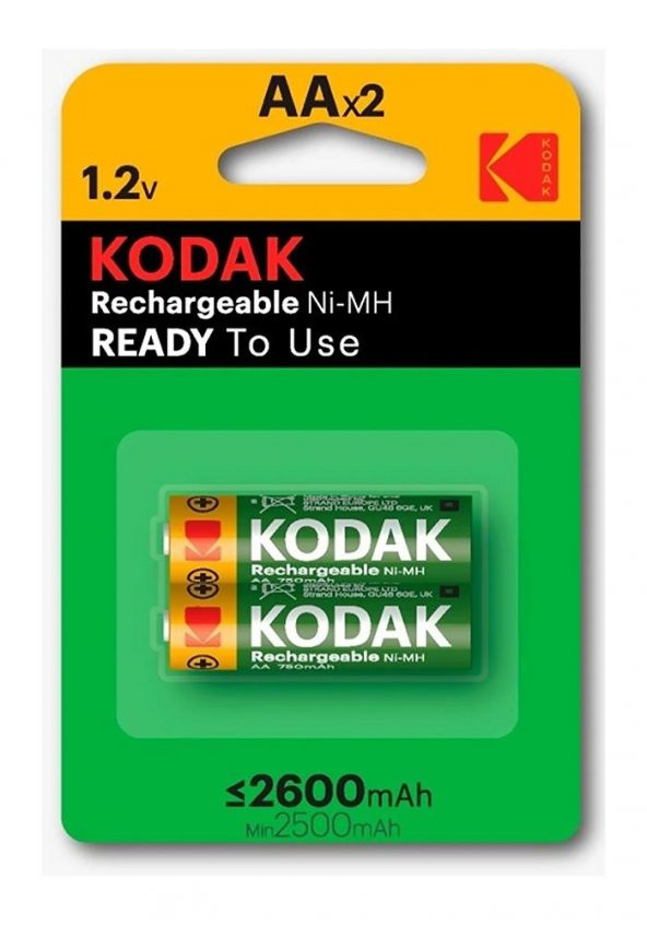 Kalem Pil Şarj Edilebilir AA 2600 mah 2 li 1 Paket Kumanda Oyuncak Pili Şarjlı Ni-mh 1 Paket Doldurulabilir Pil ürün görseli 1