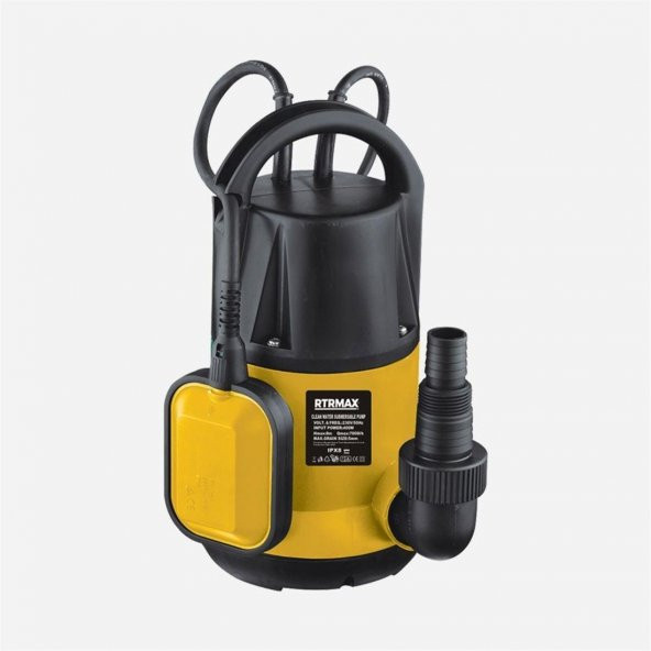 RTRMAX RTM814 TEMİZ SU DALGIÇ POMPASI 400 WATT 8 METRE ürün görseli 1