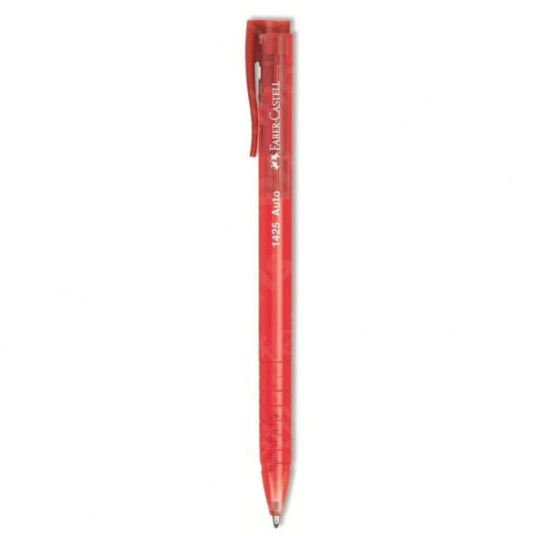 Faber Castell 1425 Auto Tükenmez Kalem KIRMIZI ürün görseli 1