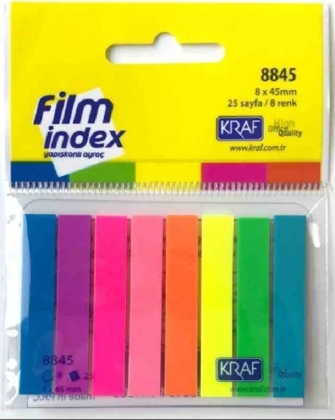 Kraf Fılm Index 8 Renk 25 Sayfa 8845 ürün görseli 1