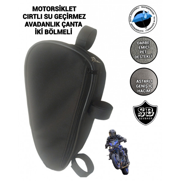 MOTORSİKLET SU GEÇİRMEZ YAN AVADANLIK ÇANTALARI - Resim 2