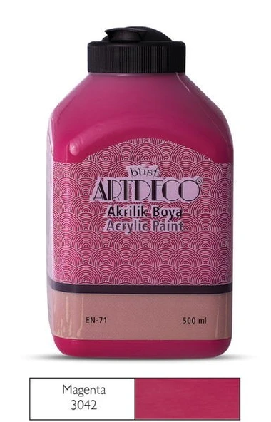 Artdeco Akrilik Boya 500 ml. 3042 MAGENTA ürün görseli 1