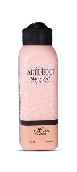 Artdeco Akrilik Boya 140 ml. 3007 FLAMİNGO ürün görseli 1