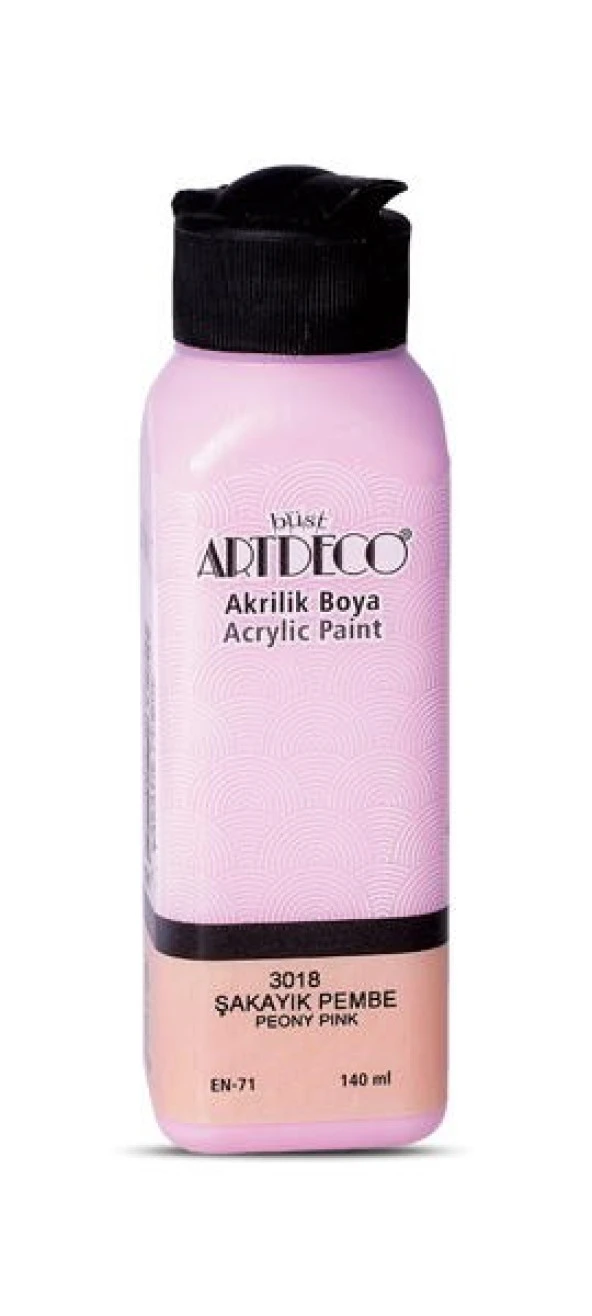 Artdeco Akrilik Boya 140 ml. 3016 KIRMIZI ürün görseli 1