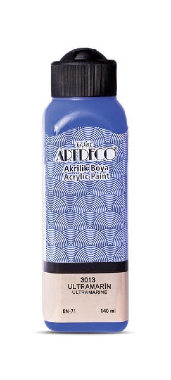 Artdeco Akrilik Boya 140 ml. 3013 ULTRAMARİN ürün görseli 1