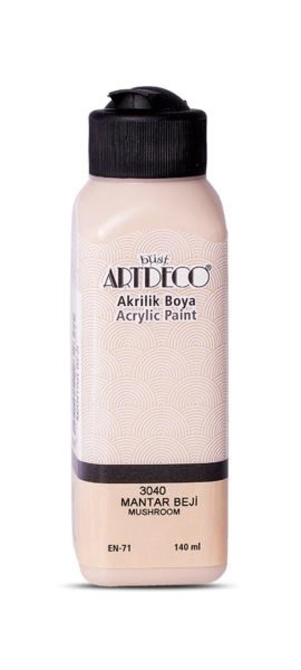 Artdeco Akrilik Boya 140 ml. 3040 MANTAR BEJİ ürün görseli 1