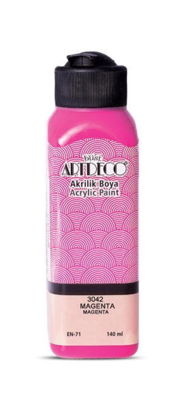 Artdeco Akrilik Boya 140 ml. 3042 MAGENTA ürün görseli 1