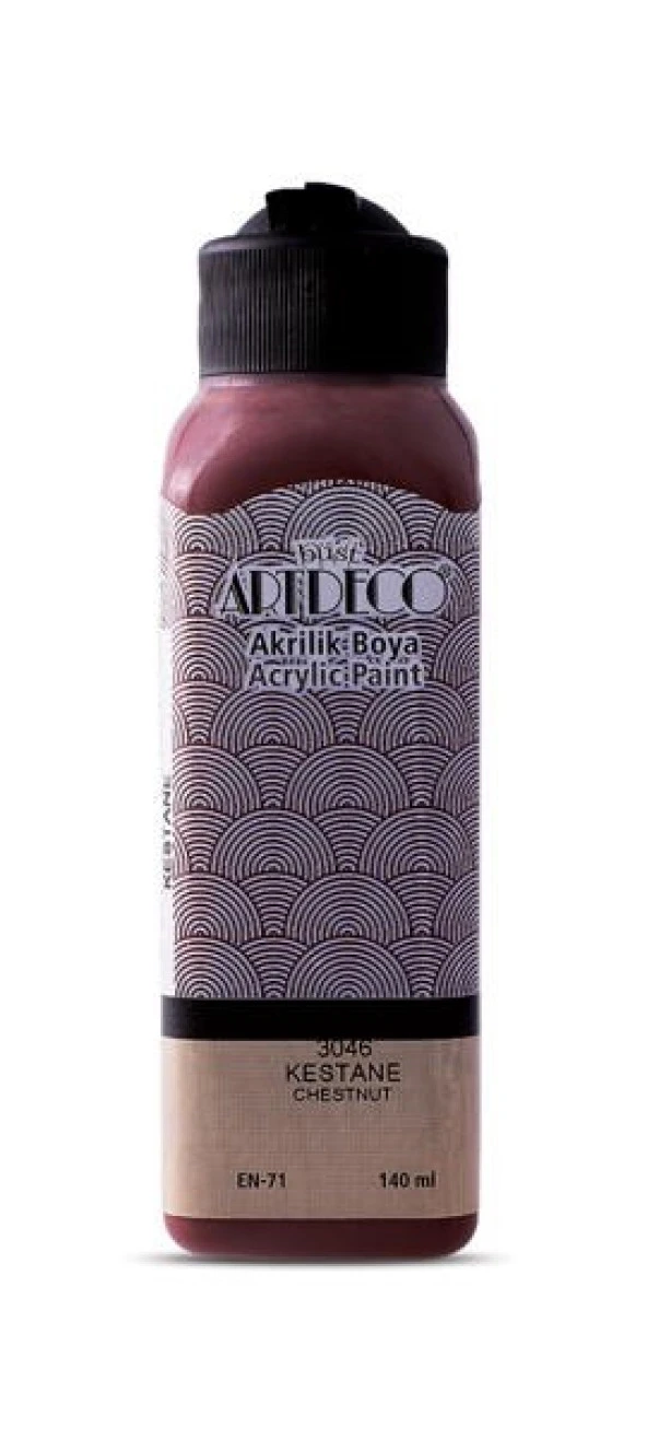 Artdeco Akrilik Boya 140 ml. 3046 KESTANE ürün görseli 1