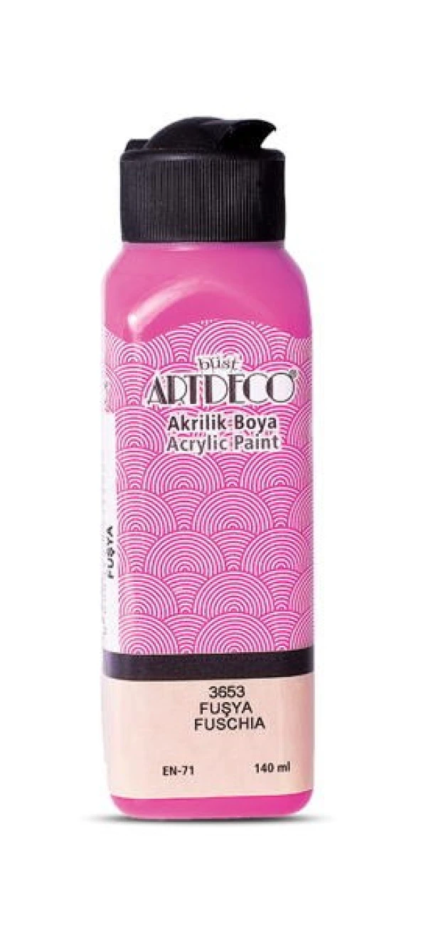 Artdeco Akrilik Boya 140 ml. 3653 FUŞYA ürün görseli 1