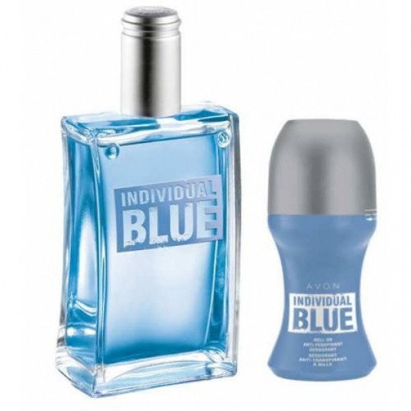 Avon İndividual Blue Edt 100 Ml Erkek Parfüm + Roll-On ürün görseli 1