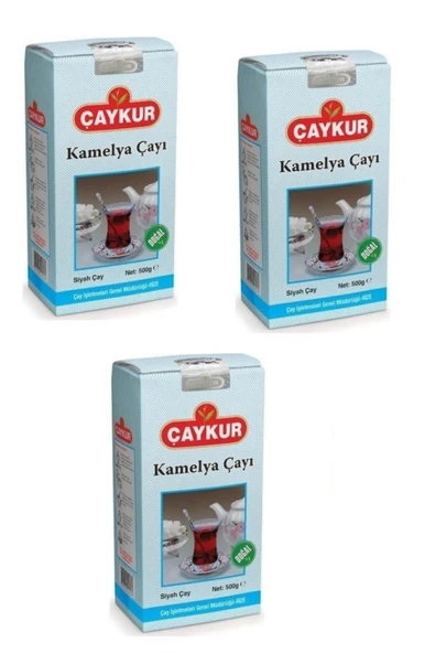 Çaykur Kamelya 500 gr 3 lü Paket Dökme Çay ürün görseli 1
