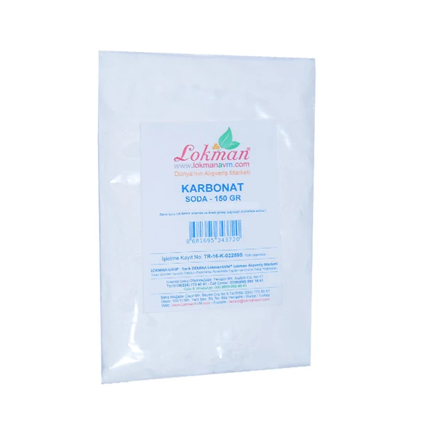 LokmanAVM Karbonat Soda 150 Gr Paket - Resim 4