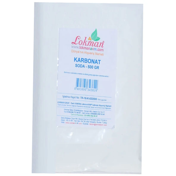 Karbonat Soda 500 Gr Paket - Resim 6
