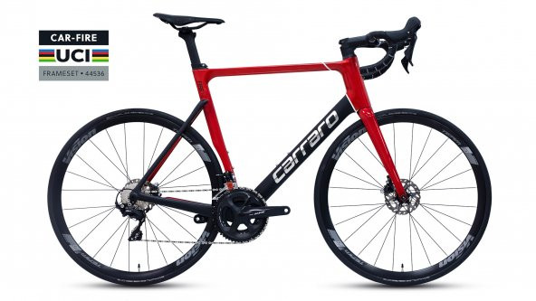 Carraro Fıre 1.2 UCI 105 53 Cm Hd Fren Yol Bisikleti - krom-kırmızı ürün görseli 1