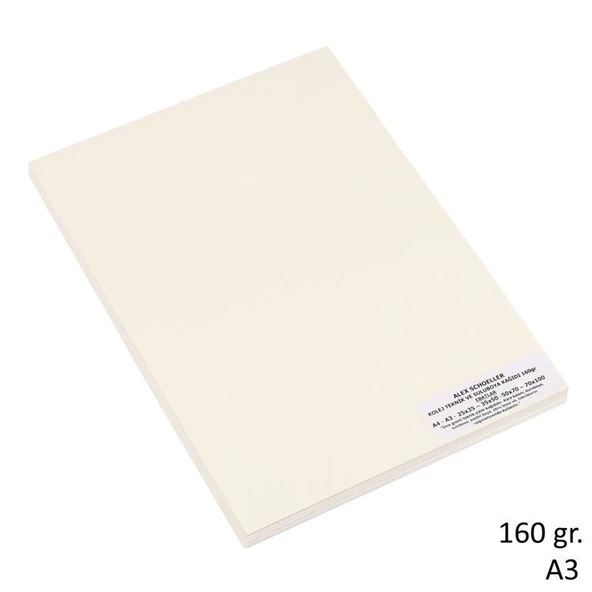 Alex Schoeller College Teknik Çizim Kağıdı 160 gr. A3 100lü Paket ürün görseli 1
